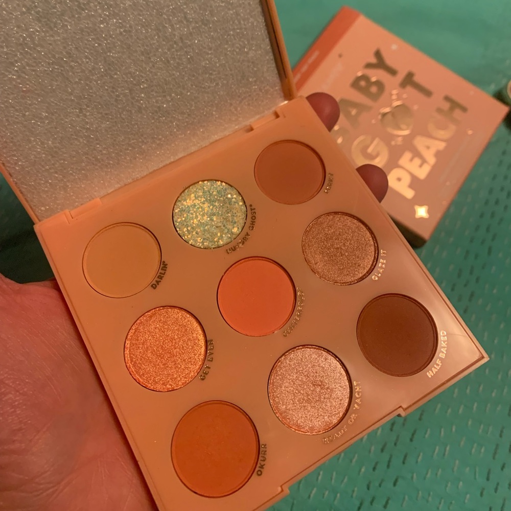 Colourpop Baby Got Peach Eyeshadow Palette